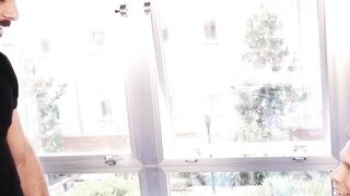 Suit Up - First Time Fuck With Hot Guy In Suit And Briefcase By The Poolside