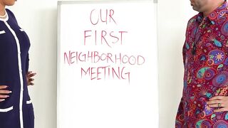 Community Meeting Turns Into A Threesome With Vixen's Vivienne And Kona-Jade