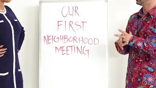 Community Meeting Turns Into A Threesome With Vixen's Vivienne And Kona-Jade