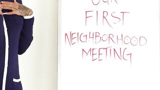 Community Meeting Turns Into A Threesome With Vixen's Vivienne And Kona-Jade