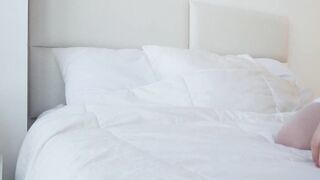 Bubble Butt Cutie Jazlyn-Ray Gives Post Scene Blow Job & Clears My Dick