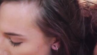 Lesbian Tribbing Fun with Nuru Gel - Eliza Ibbara & Kendall Kayden