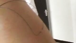 Hot Amateur Couple Fucks Hardcore in Bedroom - Sexy Blonde Babe Rides Reverse Cowgirl