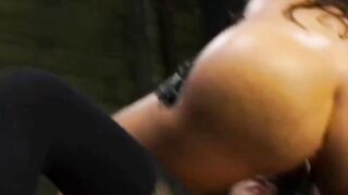 Sub Sluts - Dominatrix Gives Her Pet Girl A Strap-On Ride