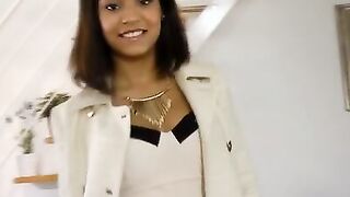 Teenage Darling - Sexy Teen Babe Rides A Hard Rock Dick In Her Pussy