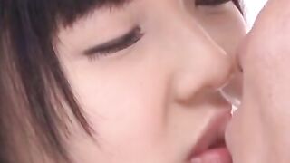 Asian Lust - Hot Japanese Babe Rides A Hard Dick In POV Style