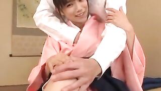 Asian babe AsukaHoshino enjoys rough sex with multiple positions