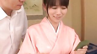 Asian babe AsukaHoshino enjoys rough sex with multiple positions