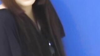Teen Panties Wetting - Naughty college girl Fingers Hairy Twat In Classroom Corner