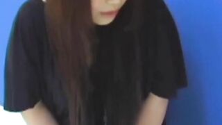 Teen Panties Wetting - Naughty college girl Fingers Hairy Twat In Classroom Corner