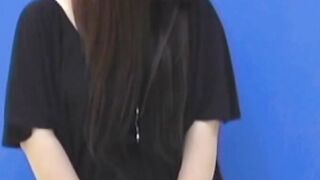Teen Panties Wetting - Naughty college girl Fingers Hairy Twat In Classroom Corner