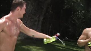 Sex on Fire - Outdoor Fuckfest with Huge Load from Hot Stud Conner Magnus