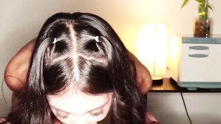 Petite Therapist SONA BELLAS Handles Huge Dick in POV Blowjob & Facial
