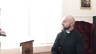 Gay Priests Spank Twinks - Hardcore Anal Threesome Action