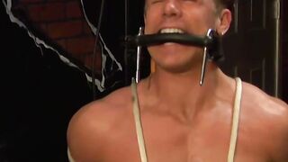 Big Man Dungeons - BDSM Bondage Domination of Huge Dick Guy by Hot Dominatrix