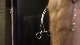 Big Man Dungeons - BDSM Bondage Domination of Huge Dick Guy by Hot Dominatrix