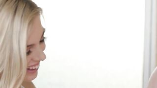 Sensual Massage Session with Hot Blonde Babe Alixe Nicole - POV