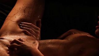 Lesbian Pitch Black Sensations - Fingertips of Passion