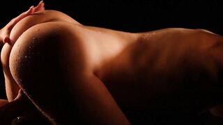 Lesbian Pitch Black Sensations - Fingertips of Passion