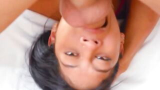 Hard Core Fucking Action - Spanish Babe 'La ' Gets Pounded Hard By A Huge Dick
