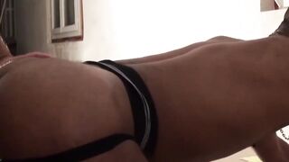 Blindfold Blowjob & Fisting - Deepthroat Threesome With Big Dick Pornstar Satine Spark
