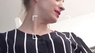 Amateur Babe Paige Fox Devours My Dick - POV Blowjob & Facial