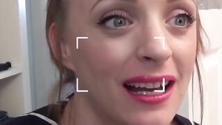 Amateur Babe Paige Fox Devours My Dick - POV Blowjob & Facial