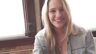 Teen Babe Kenna James Fingers Her Denims - POV Close-Up