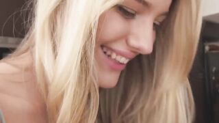 Teen Babe Kenna James Fingers Her Denims - POV Close-Up
