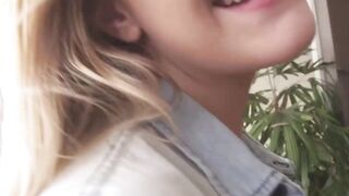 Teen Babe Kenna James Fingers Her Denims - POV Close-Up