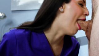 TS Nurse & Doctor Fucks Patient's Hot Wife - Roleplay Sex Therapy