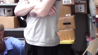Big Boobed Police Officer Fucks Her Suspect In Jail Cell