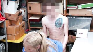 Big Boobed Police Officer Fucks Her Suspect In Jail Cell