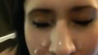 Amateur Babe Rides Big Dick POV Style - Homegrown Video