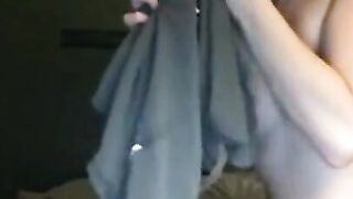 Amateur Babe Rides Big Dick POV Style - Homegrown Video