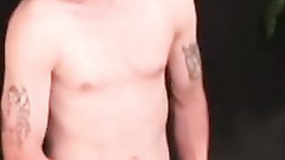 Rugged Stud's Big Dick & Body Show - Masturbation POV
