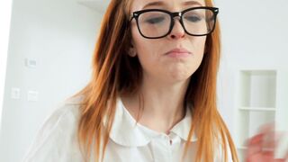 Redheaded Step-Sister Lends Brother Money By Giving Him A Wild Ride