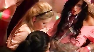 Dominatrix Dominates Submissive Girl in BDSM Playground