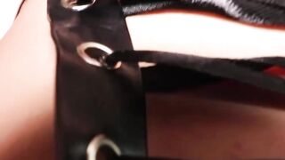 Dominatrix Fingers Transgender Ass While Stimulating His Dick - Anal Play with Femdom Domination