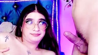 Latino Hunk's Girlfriend Gives Him A Blowjob And Rides His Big Dick To Orgasm