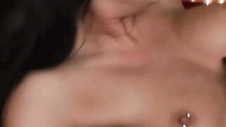Dark Haired Bombshell With Perfect Body & Erotic Lingerie - Intense Fucking