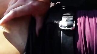 French Cutie's Public Nipple Play & Vibrator Orgasm in Park