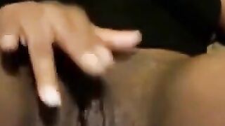 Ebony Camgirl's Big Booty Bounce & Masturbation Show - Exclusive HD Video