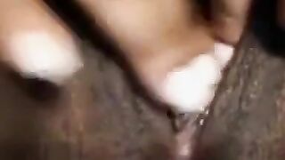 Ebony Camgirl's Big Booty Bounce & Masturbation Show - Exclusive HD Video