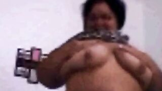 Grandma's Mature Curves - Old Lady Strips & Shows Off Her Body
