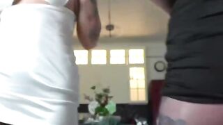 Angry Tomato & Cutie Kristal - Black Pantyhosed Tease Session with Sex Toys
