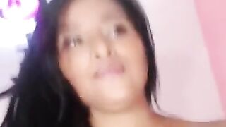 Curvaceous Latin Beauty - Busty MILF Strips Down to Show Off Her Body