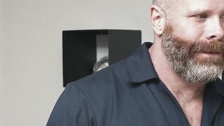 Hairy Daddies Fucking Raw in Bedsheet