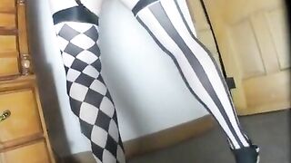 Twinks-CrossDressing-Fashionista" or "Transgender-Teenager-Solo" - This new solo male crossdressed teen dances around in lingerie before masturbating to orgasm