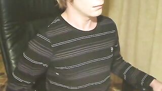 Emotional Teen Jerks Off On Cam - Exclusive Interview & Masturbation Session